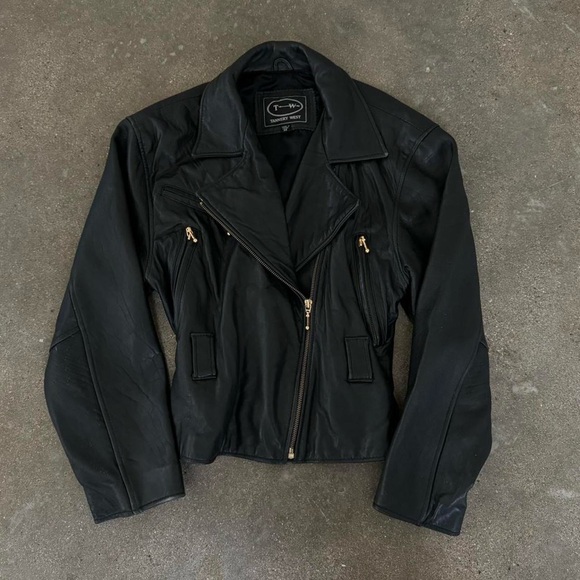 Vintage 90’s Black Butter Leather Jacket - Picture 3 of 8